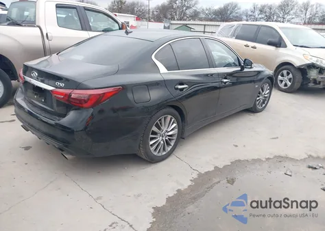 2019 Infiniti Q50 3.0T Luxe из США, поврежденный, VIN JN1EV7AP6KM512145